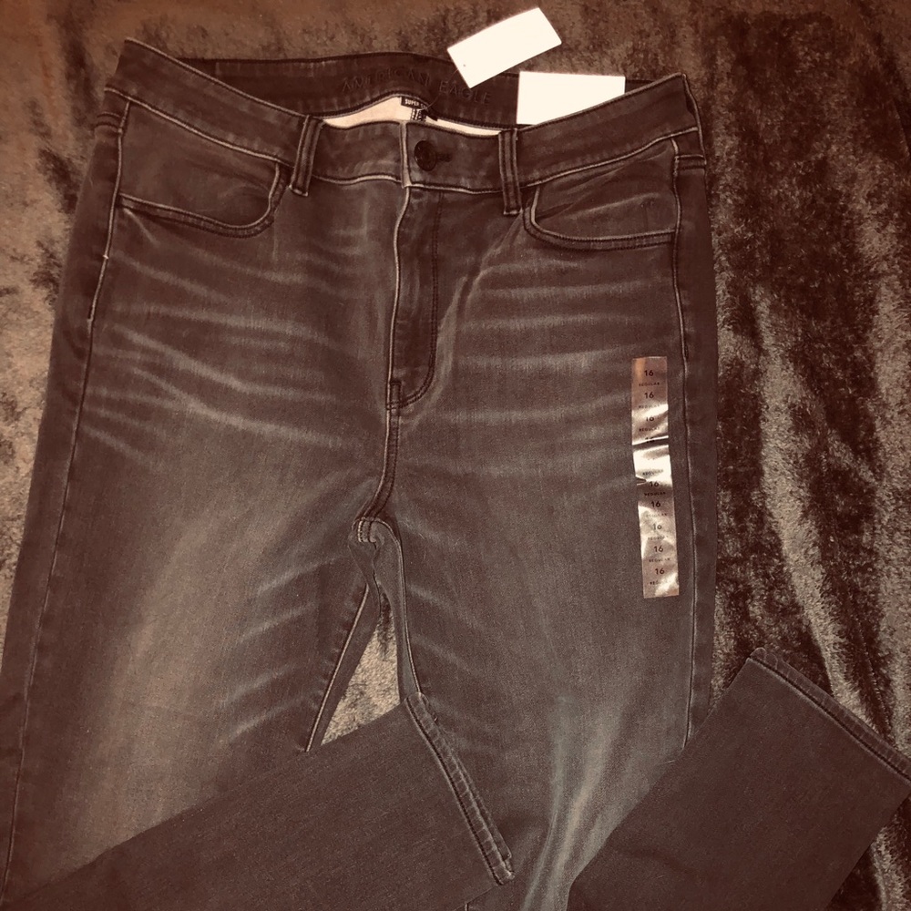 american eagle brand new black jeans